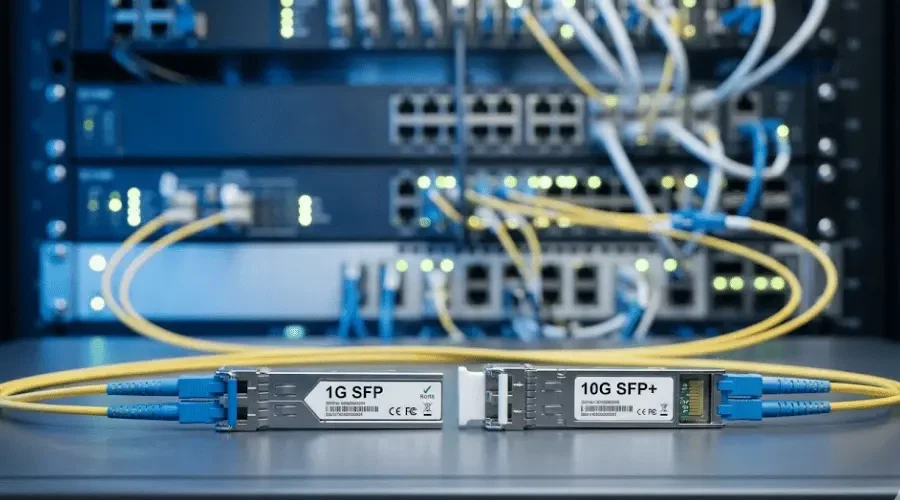 SFP vs SFP+: viteză, compatibilitate și cum să alegeți modulul potrivit